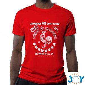Hot Chili Sauce Sriracha Shirt