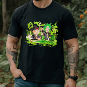 Rick and Morty Weed Shirt Hoodie Sweatshirt Tank Top