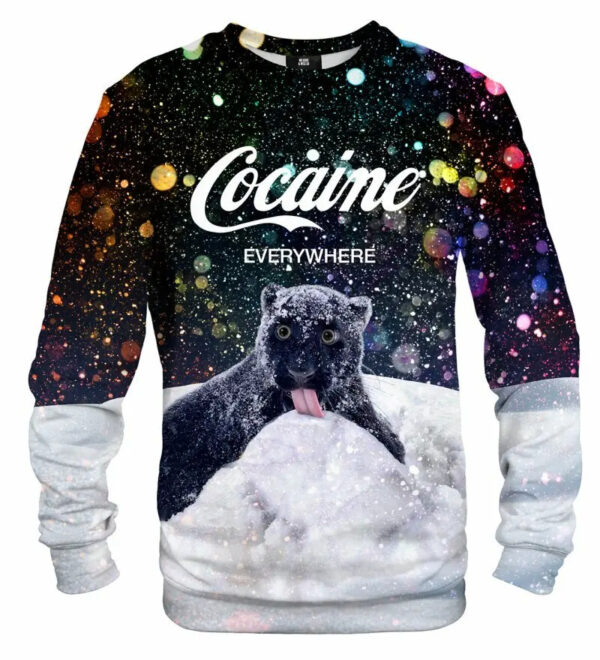 Snow Bear Cocaine Everywhere Sweatshirt