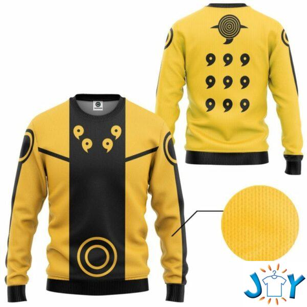 Yellow Naruto Obito Sage Of Six Paths Sweatshirt