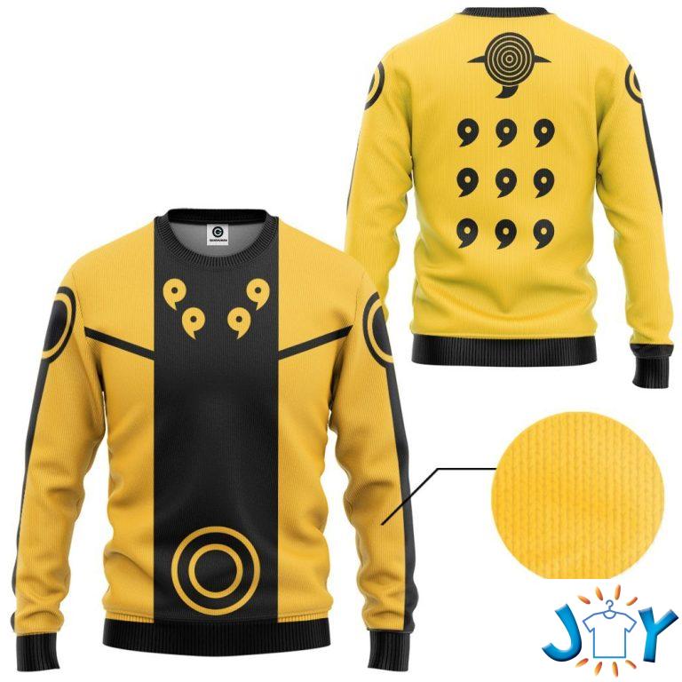 Yellow Naruto Obito Sage Of Six Paths Sweatshirt