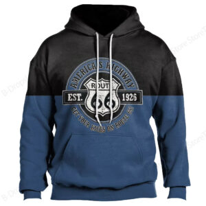 America's Highway Route 66 Hoodie