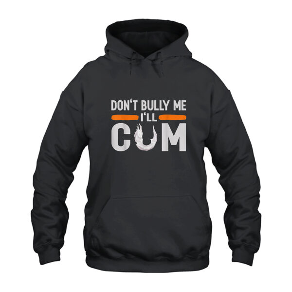 Don't Bully Me I'll Cum Hoodie