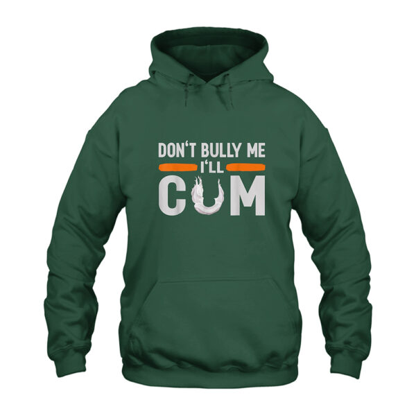 Don't Bully Me I'll Cum Hoodie
