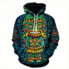 Hawaiian Tiki Mask Hoodie
