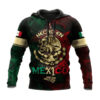 Hecho En Mexico Flag Hoodie