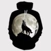 Howling Wolf Hoodie