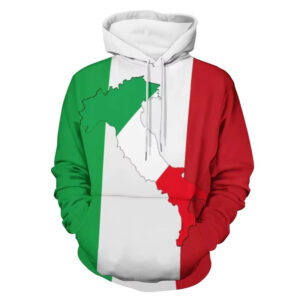 Italy Flag Hoodie
