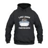 Live Laugh Toaster Bath Hoodie