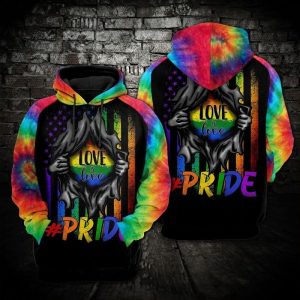 Love Is Love LGBT Pride Hoodie