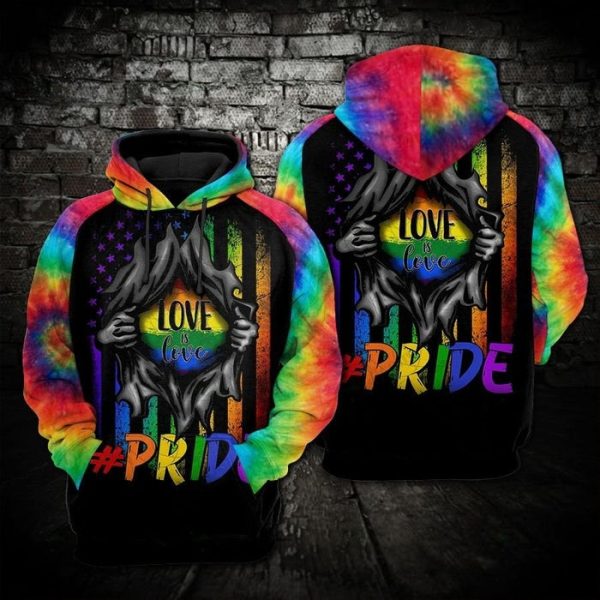 Love Is Love LGBT Pride Hoodie