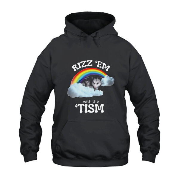 Opossum Rizz Em With The Tism Hoodie