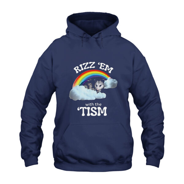 Opossum Rizz Em With The Tism Hoodie