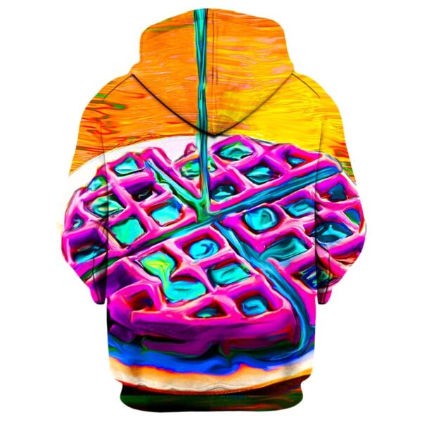 Pink Waffle Hoodie