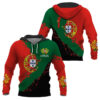 Portugal Flag Hoodie