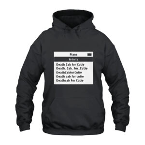 Screen Death Cab For Cutie Hoodie