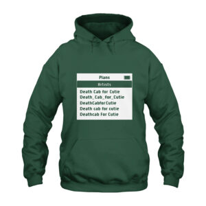 Screen Death Cab For Cutie Hoodie