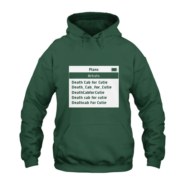 Screen Death Cab For Cutie Hoodie