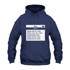 Screen Death Cab For Cutie Hoodie