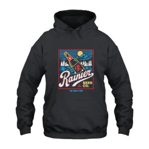 The Great PNW Rainier Beer Hoodie