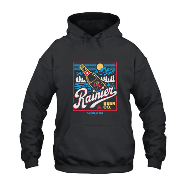 The Great PNW Rainier Beer Hoodie