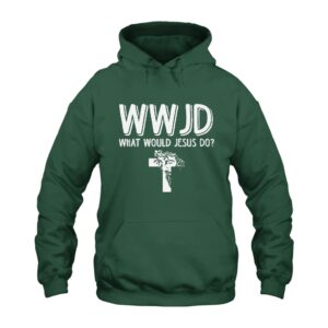 WWJD What Would Jesus Do Hoodie