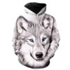 White Wolf Hoodie