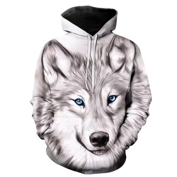 White Wolf Hoodie