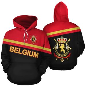 Belgium Flag Hoodie