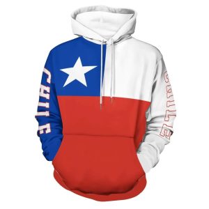 Chile Flag Hoodie