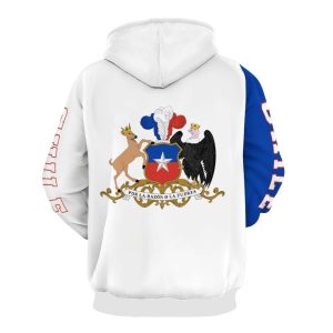 Chile Flag Hoodie