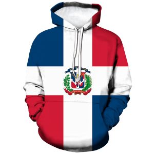 Dominican Republic Flag Hoodie