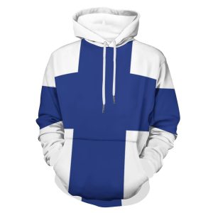 Finland Flag Hoodie