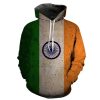 India Flag Hoodie