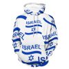 Israel Flag Hoodie