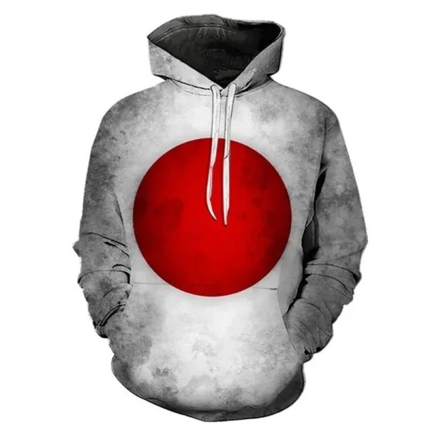 Japan Flag Hoodie