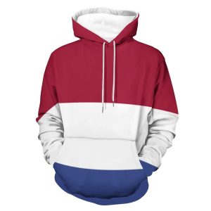 Netherlands Flag Hoodie