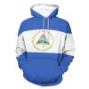 Nicaragua Flag Hoodie