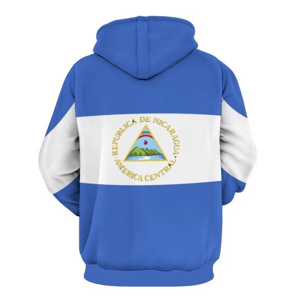 Nicaragua Flag Hoodie