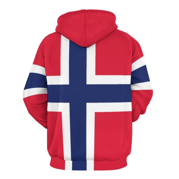 Norway Flag Hoodie