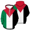 Palestine Flag Hoodie