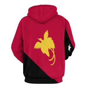 Papua New Guinea Flag Hoodie