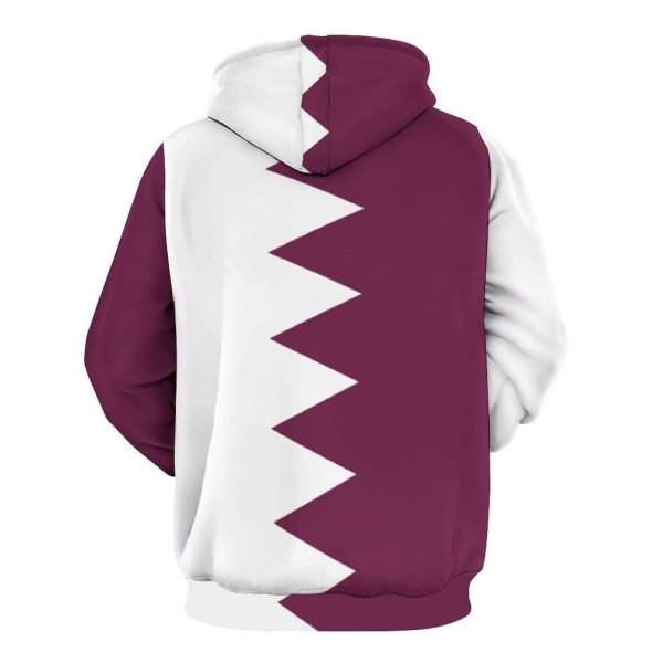 Qatar Flag Hoodie