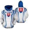Slovakia Flag Hoodie