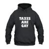 Taxes Are Gay Hoodie