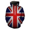 United Kingdom Flag Hoodie