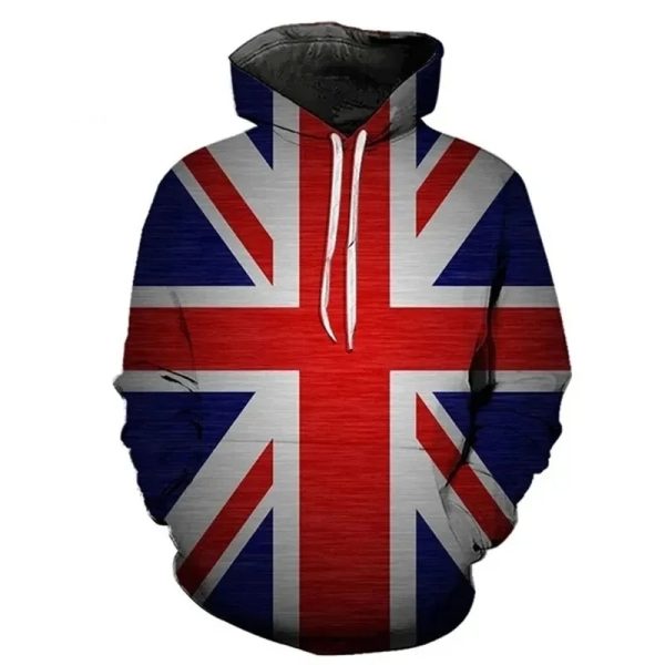 United Kingdom Flag Hoodie
