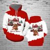 Let It Snow Dachshund Dog Christmas Hoodie